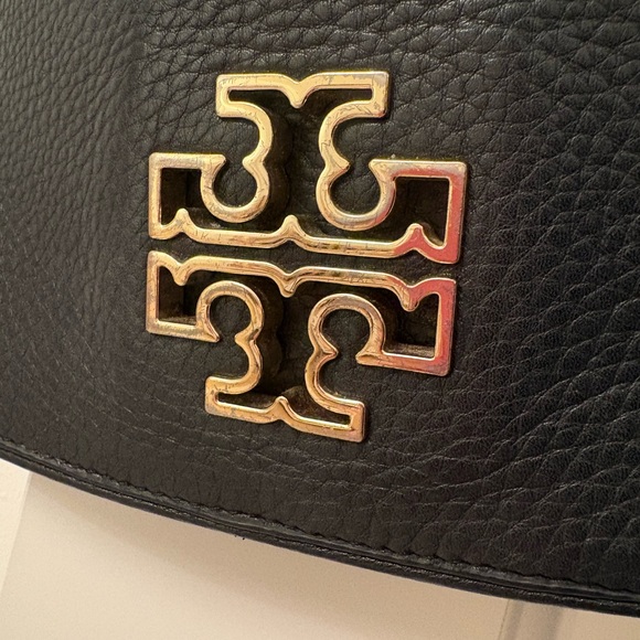 Tory Burch Black Leather Shoulder Bag - Picture 2 of 5